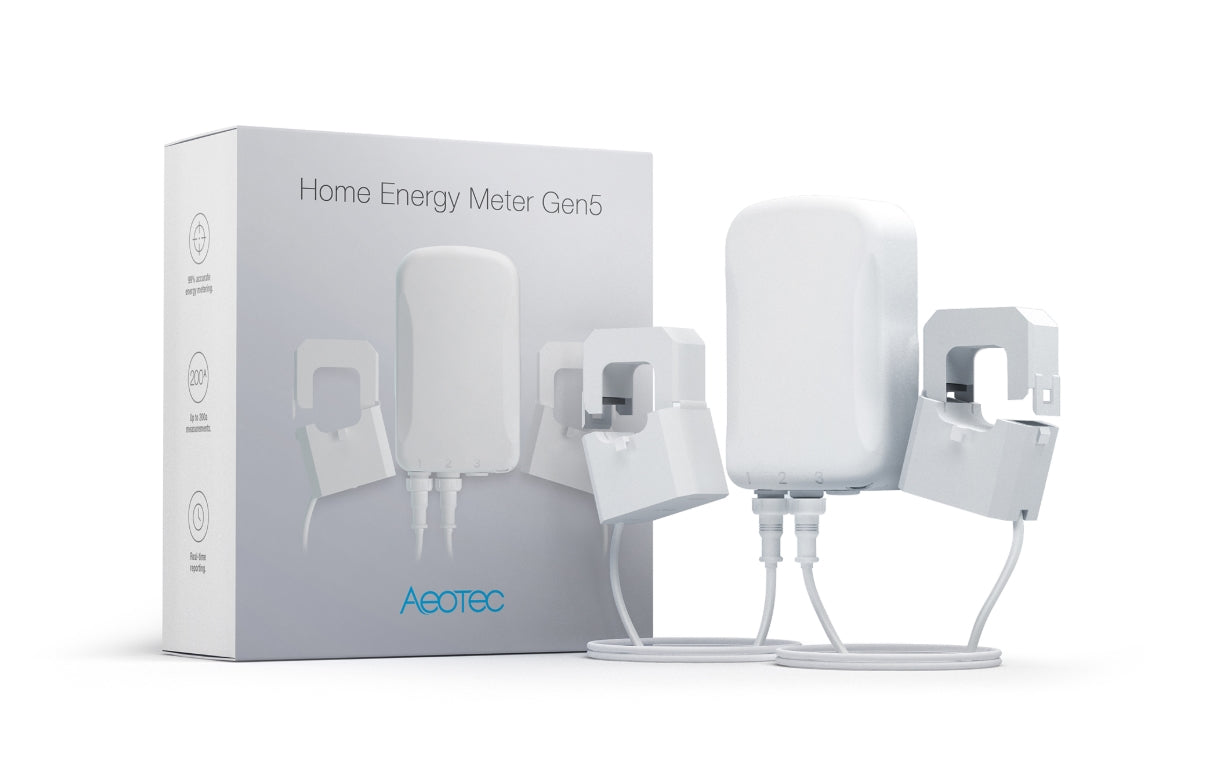 Aeotec Zangenamperemeter mit drei Zangen GEN5 - Z-Wave Plus Aeotec Zangenamperemeter mit drei Zangen GEN5 - Z-Wave Plus